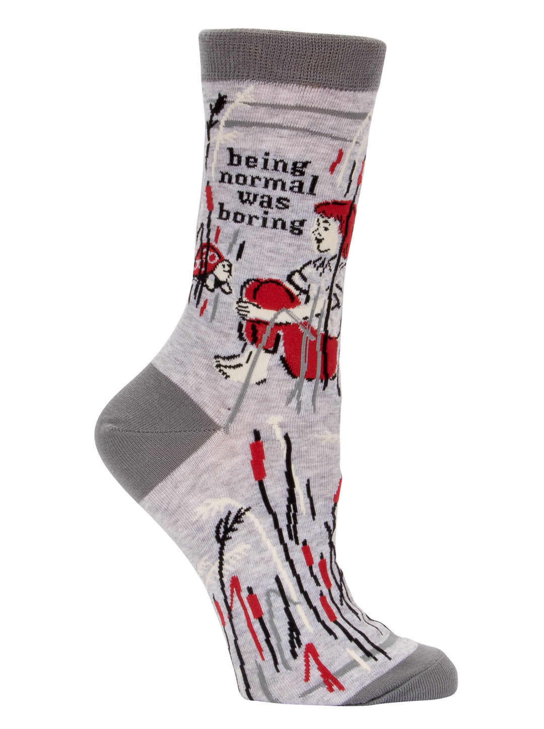Blue Q Normal Was Boring Women's Crew Sock