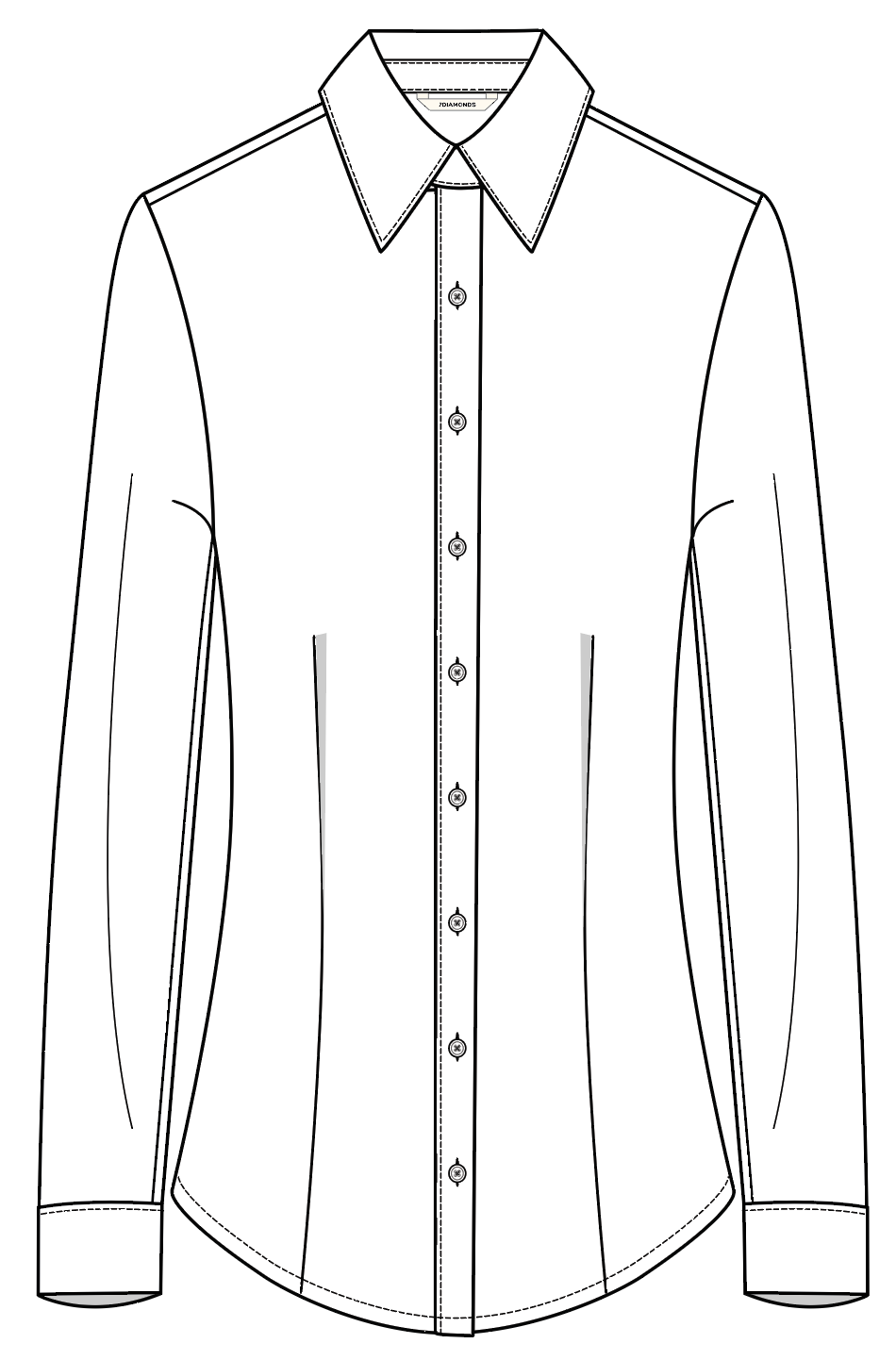 7 Diamonds Luxe Bluse