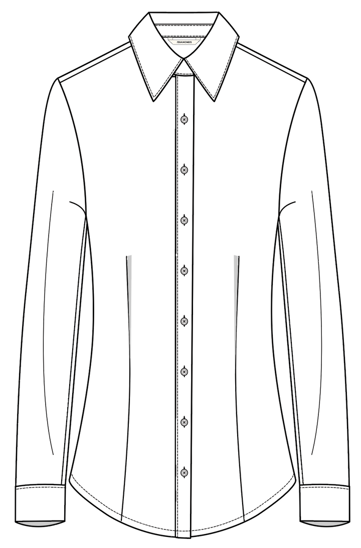 7 Diamonds Luxe Bluse