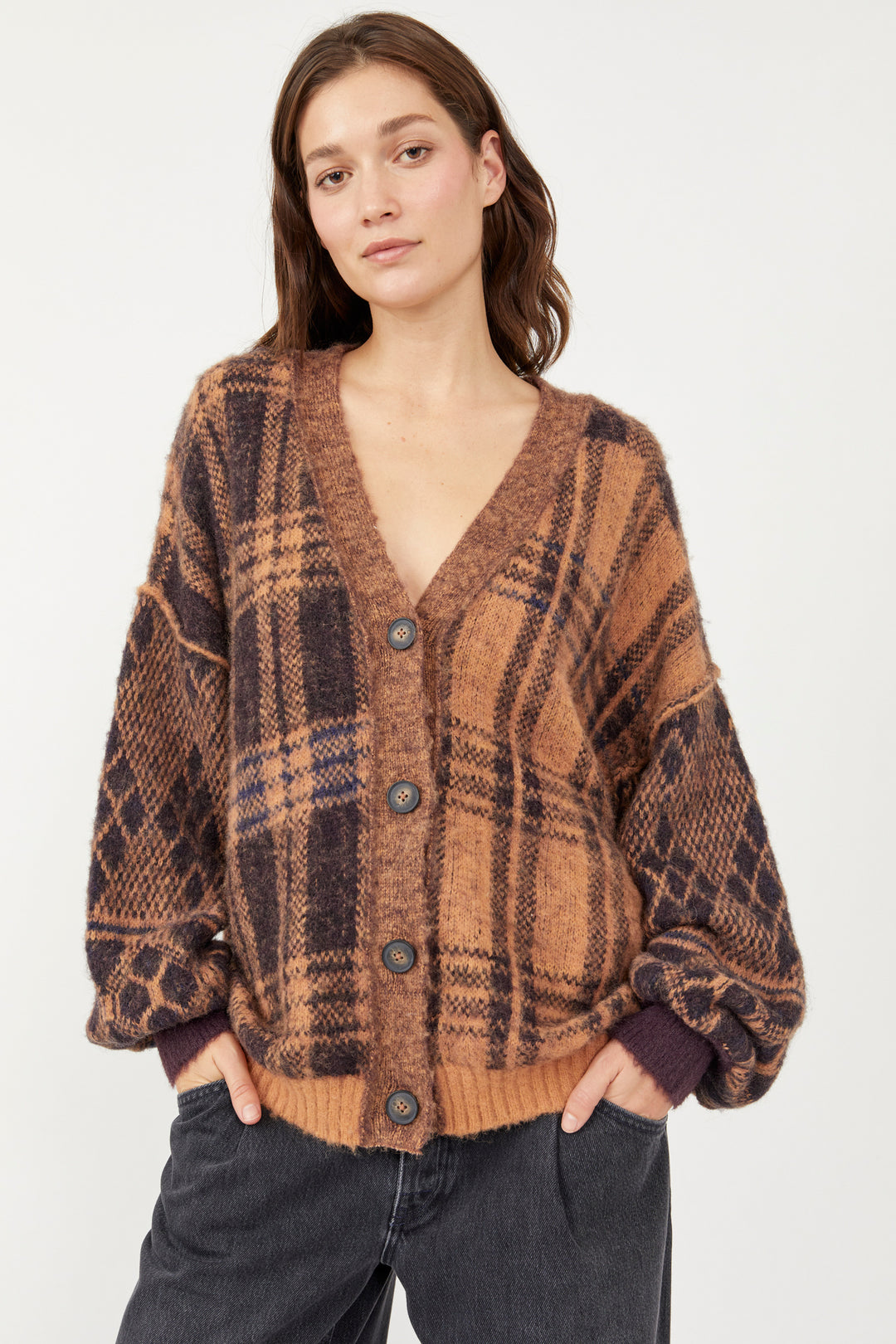 Free People Sepia Cardi