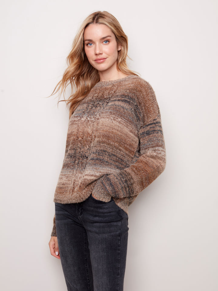 Charlie B Space Dye Pull Over