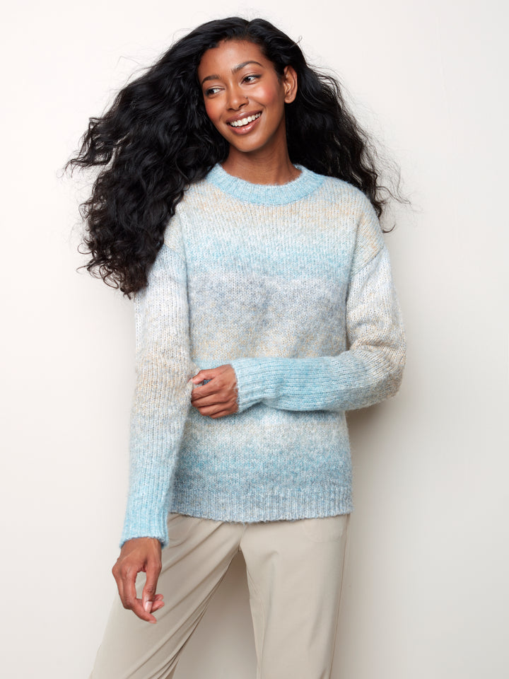 Charlie B Space Dye Pull Over
