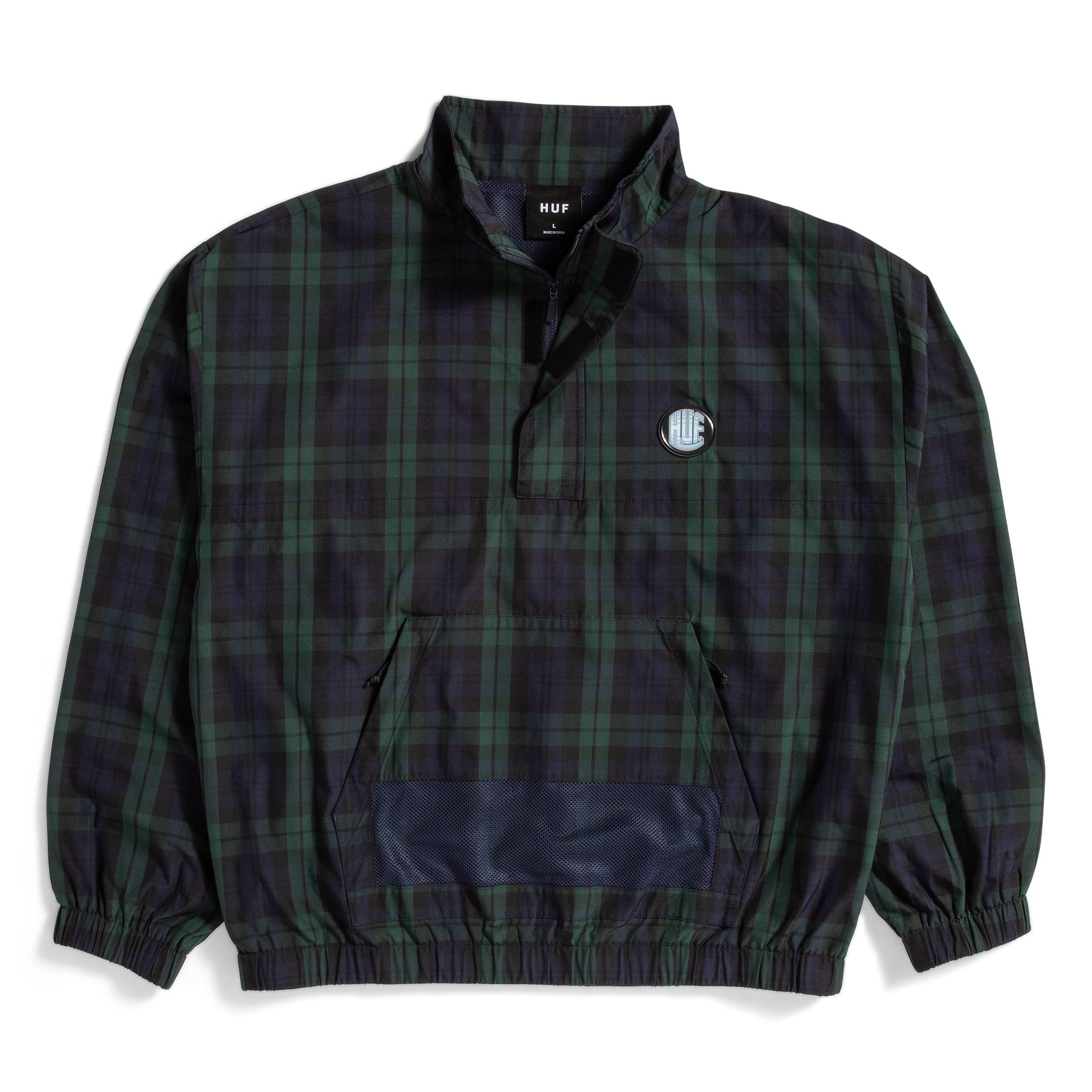 Huf Camden Plaid Track Jacket – Dales Clothing for Men and Women