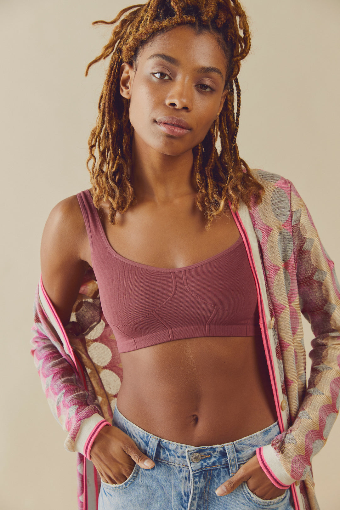 Free People Wide Eyed Seamless Corset