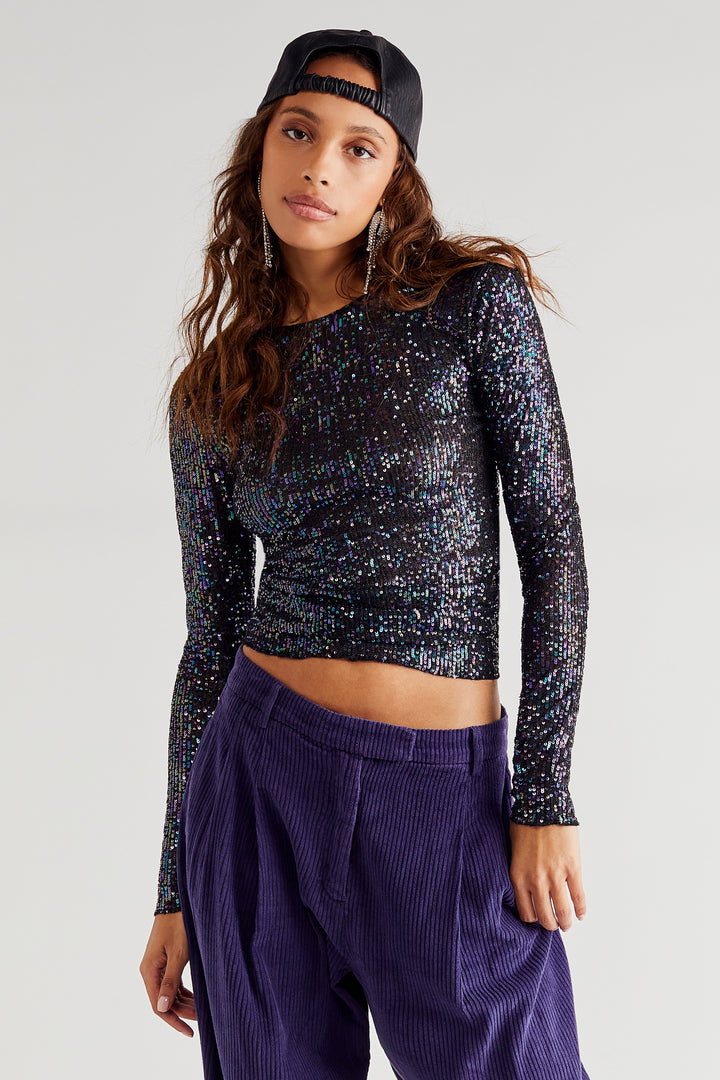 Free People Gold Rush Langarm