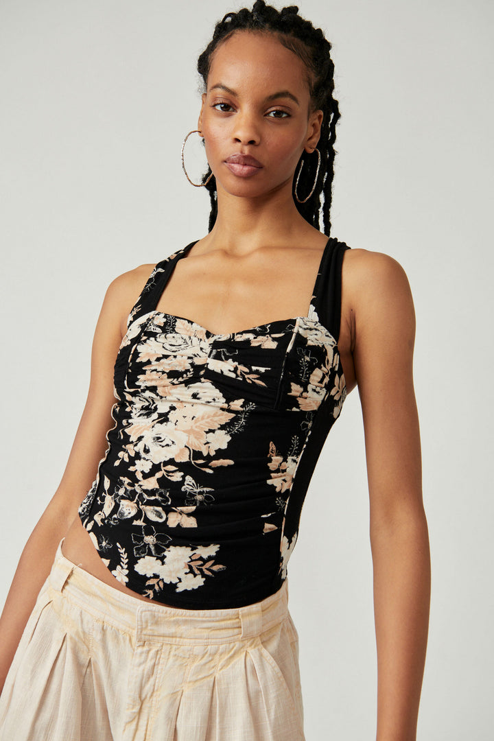 Free People – Ingwer-Snap-Top