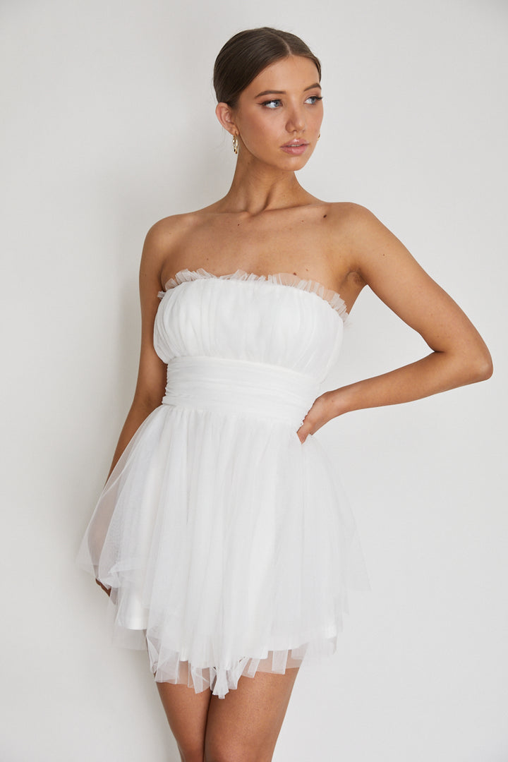 One & Only Knit Strapless Mini Dress