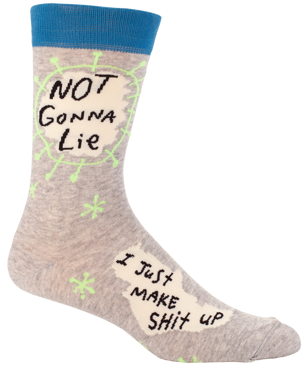 Blue Q Not Gonna Lie Men's Sock