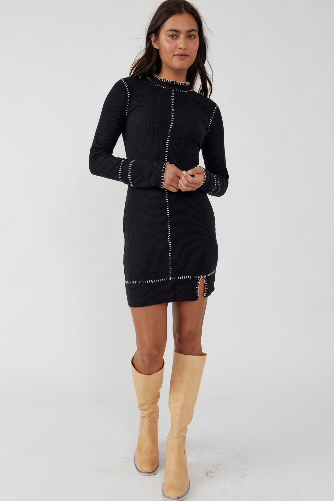 Free People Miranda Mini – Black Combo (0010) – S