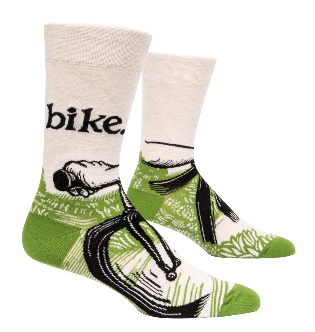 Blue Q Bike Path Men's Sock