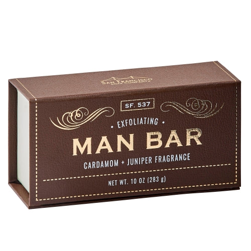 San Francisco Soap Co Man Bar Kardamom, Wacholder
