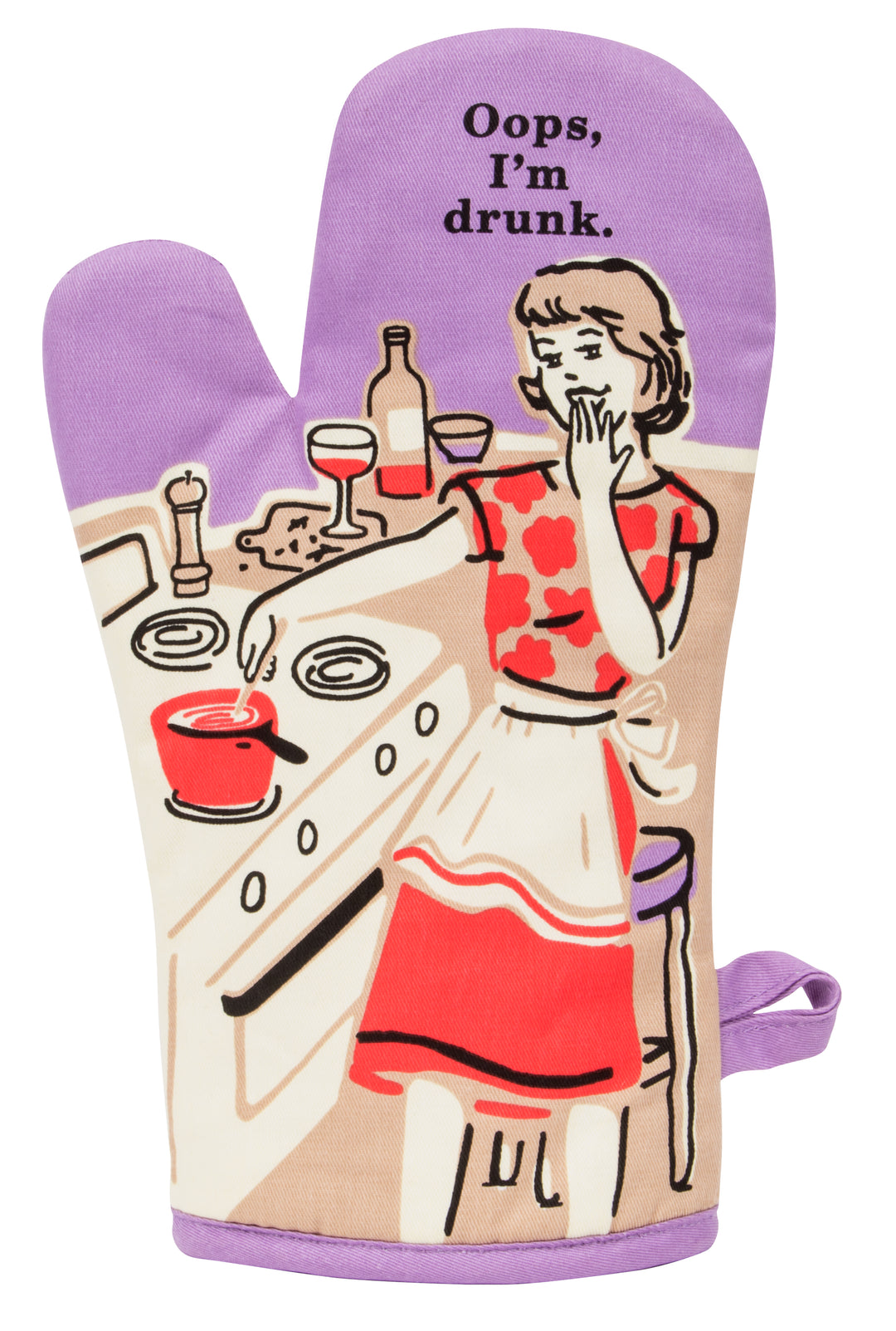 Blue Q Oops, I'm Drunk Oven Mitt