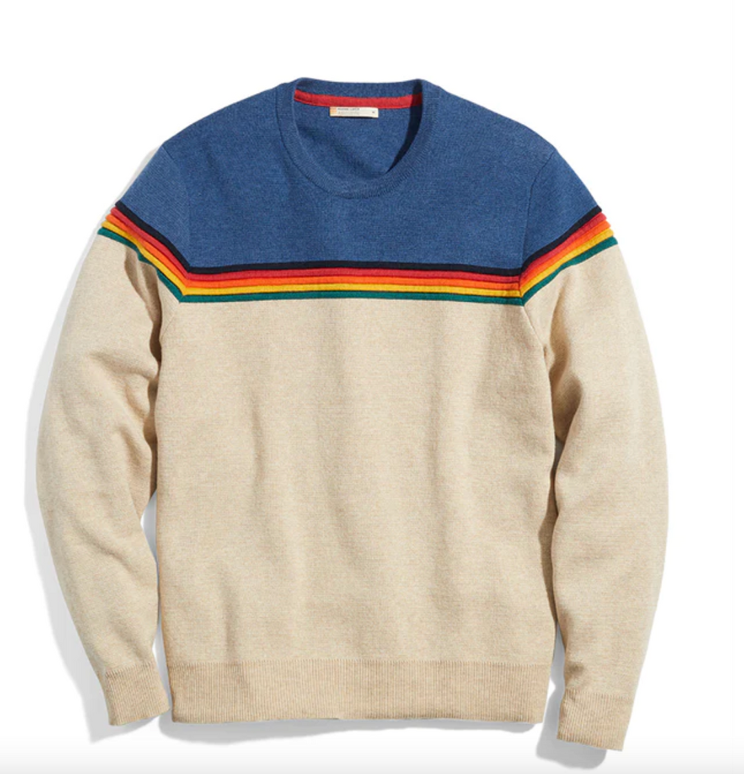 Marine Layer Archive Breck Stripe Sweater
