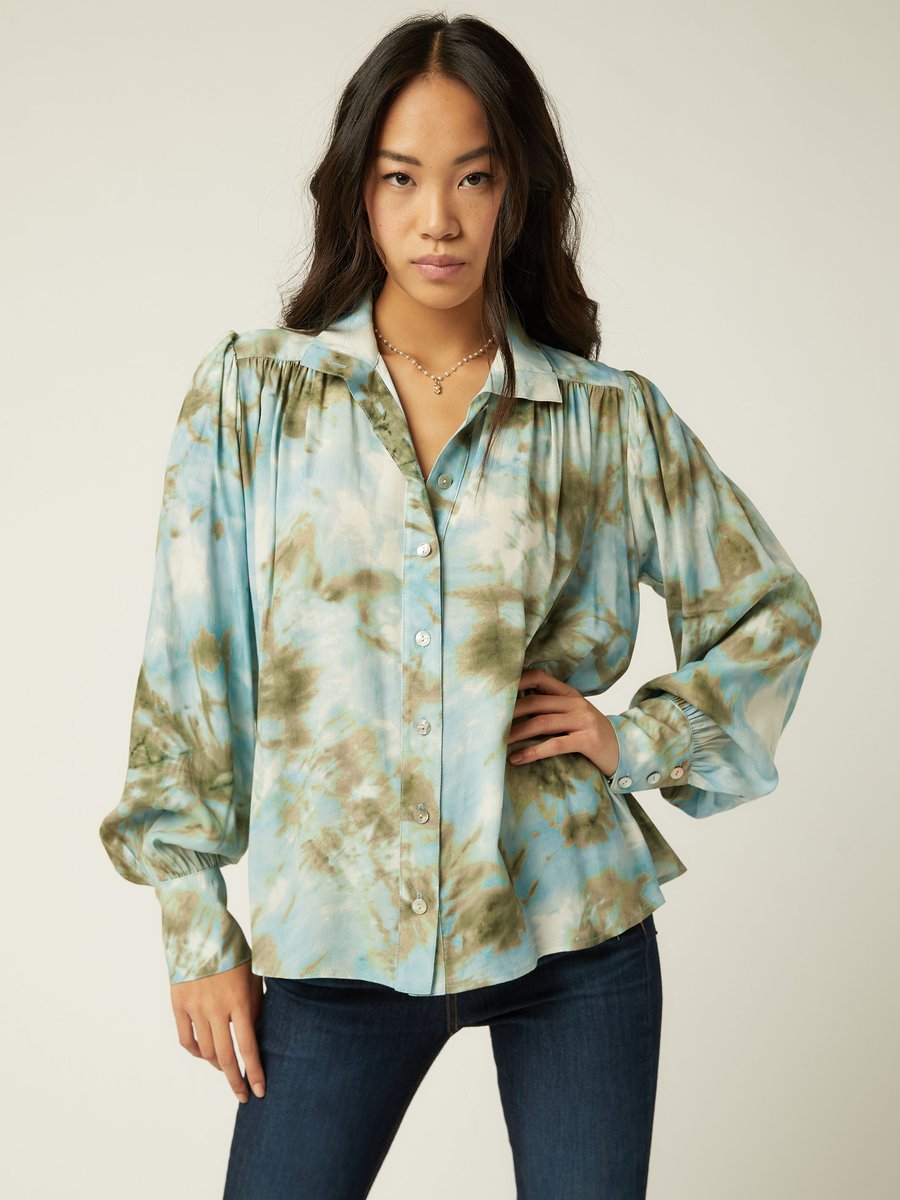 Fifteen Twenty Shirred Button