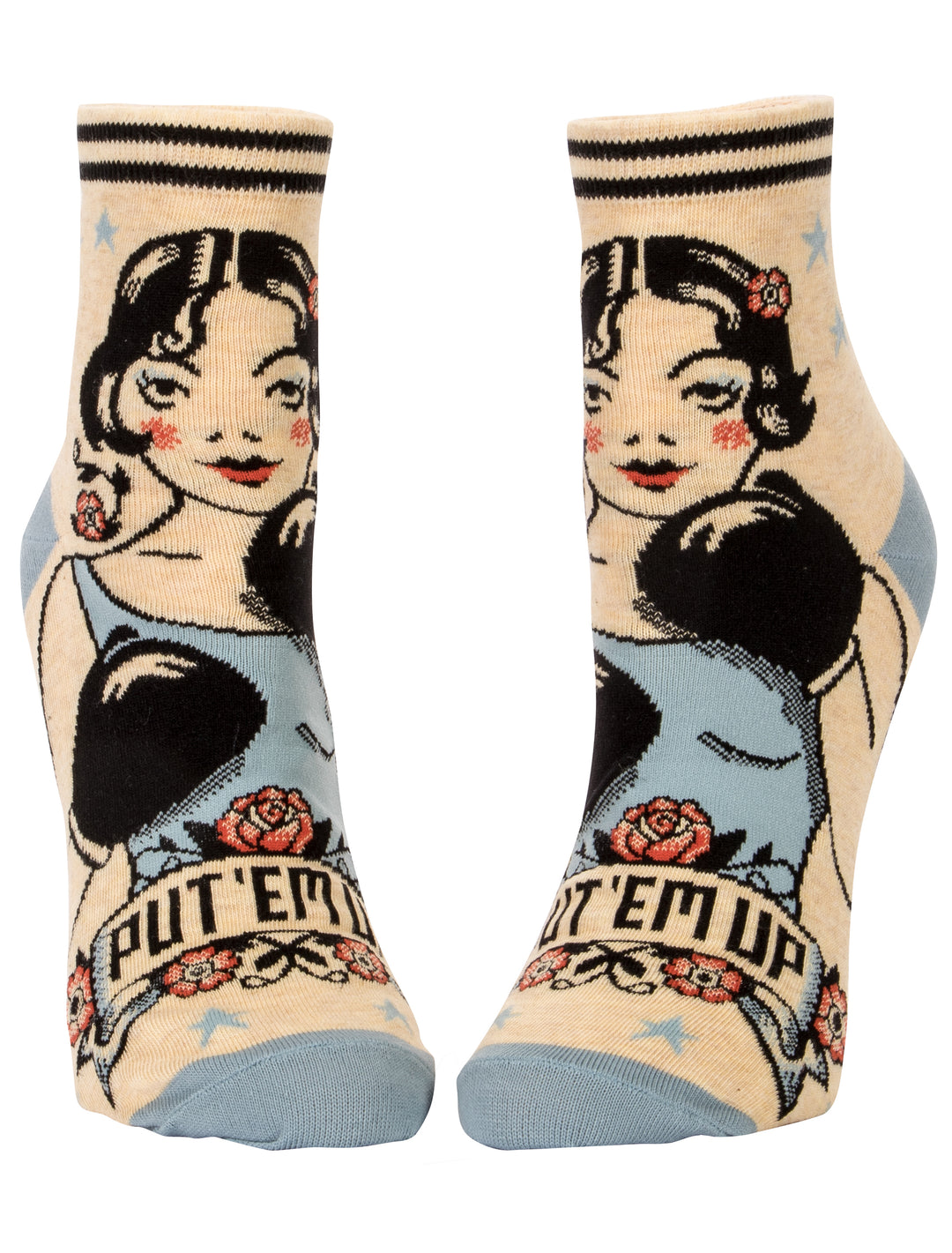 Blue Q Put 'Em Up Women's Ankle Sock