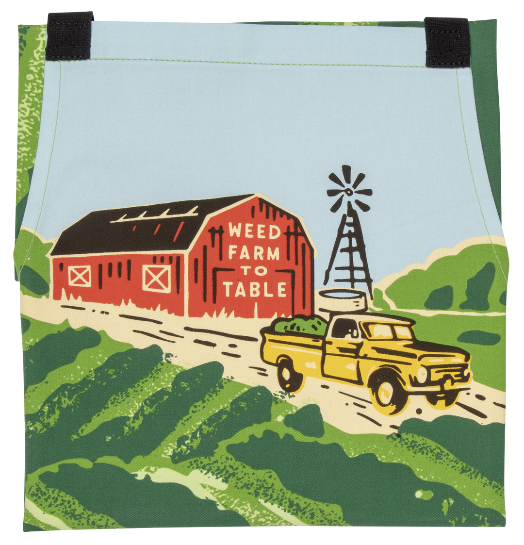 Blue Q Weed Farm To Table Apron