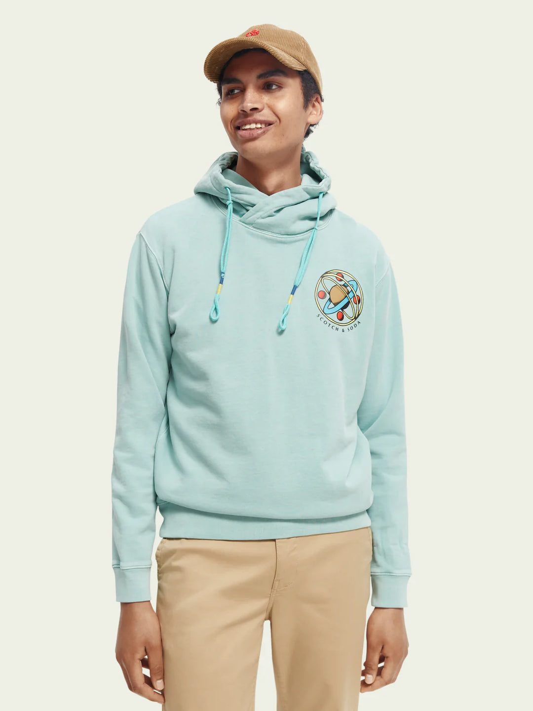 Scotch & Soda Artwork Felpa Hoodie