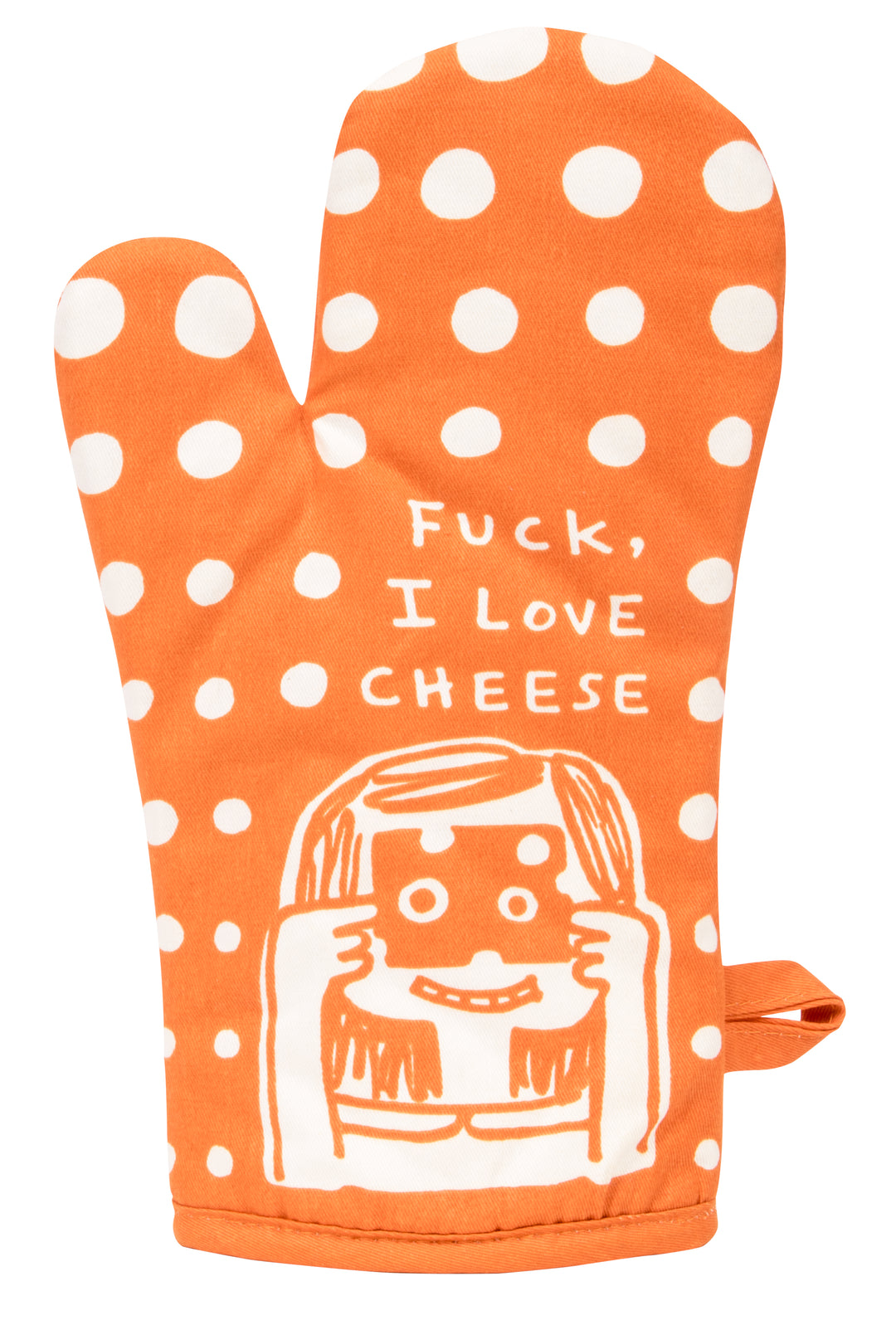 Blue Q I Love Cheese Oven Mitt