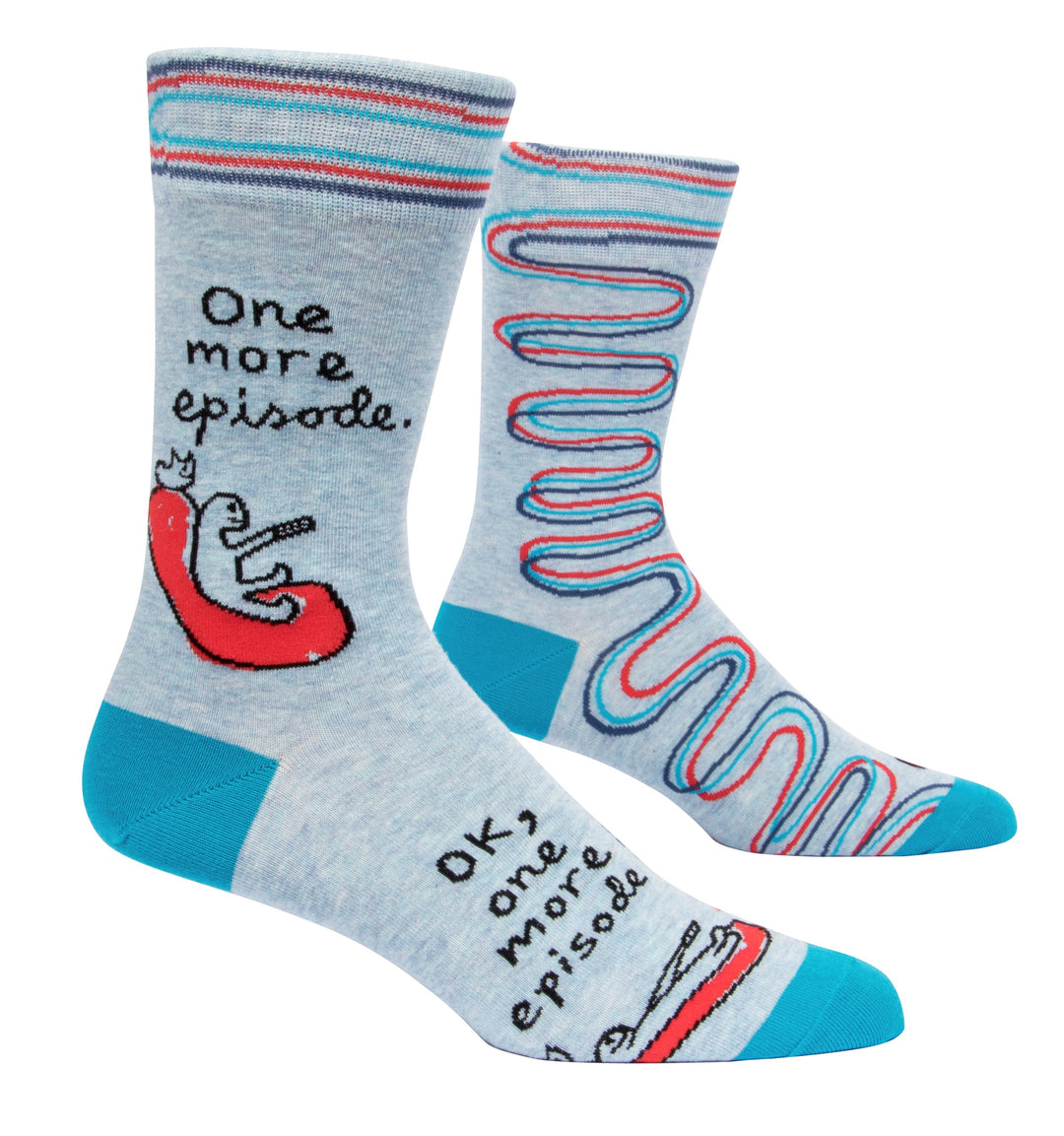 Blue Q One More Episode Men's Sock