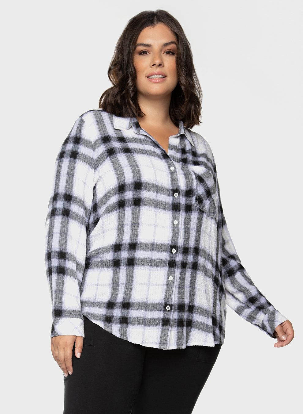 Dex Plus Soft Plaid Shirt