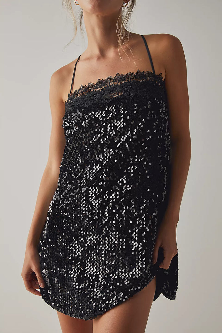 Free People That Girl - Slip à paillettes