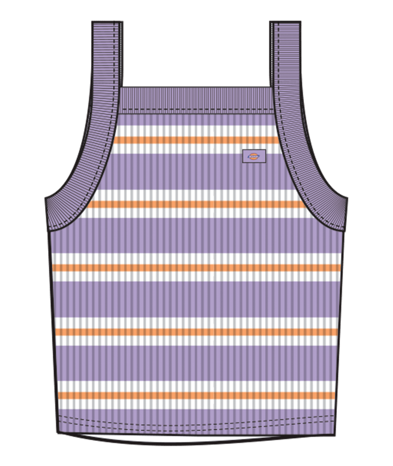 Dickies Yw Rib Knit Crop Tank