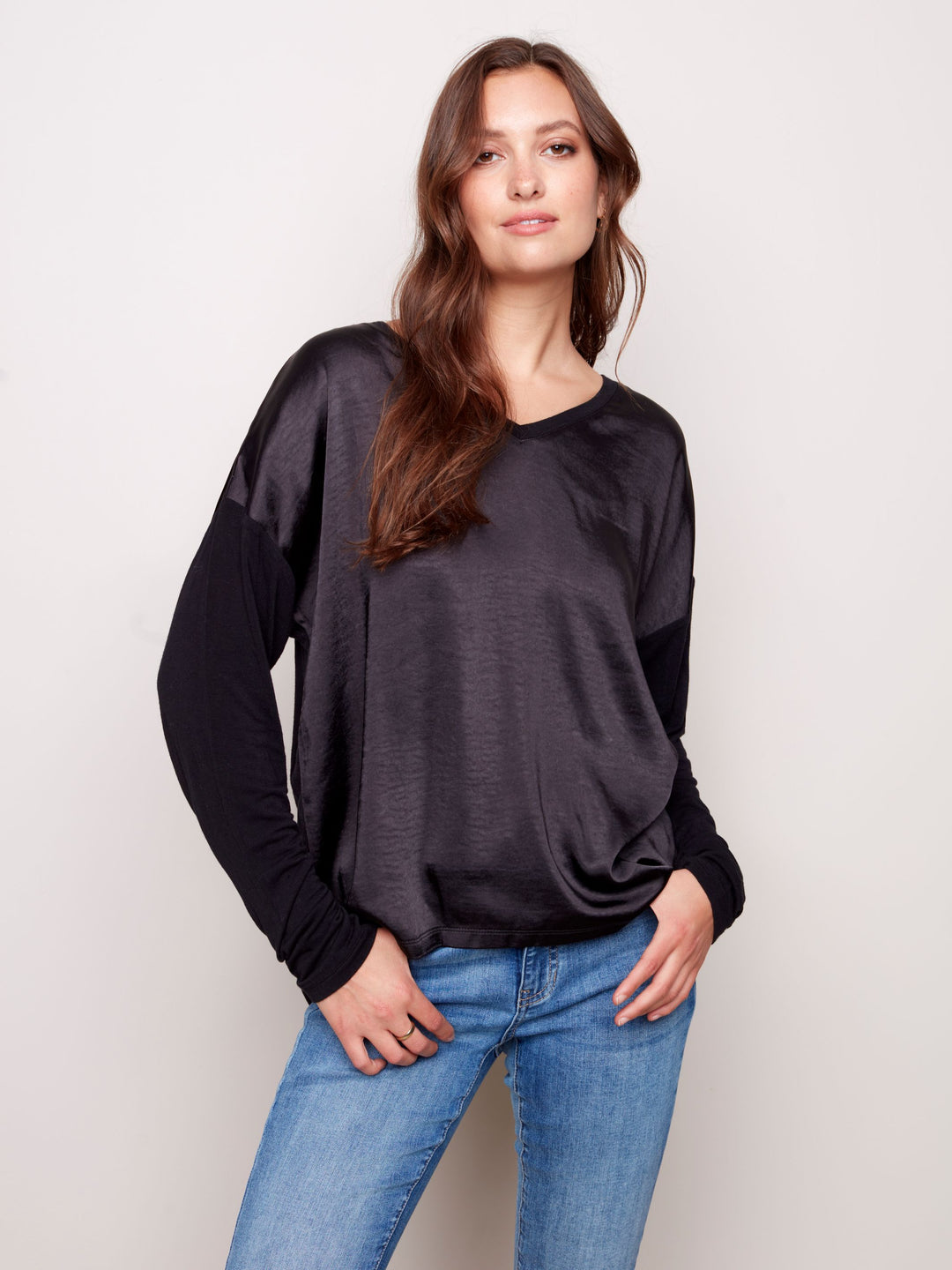 Charlie B Jersey Knit Top