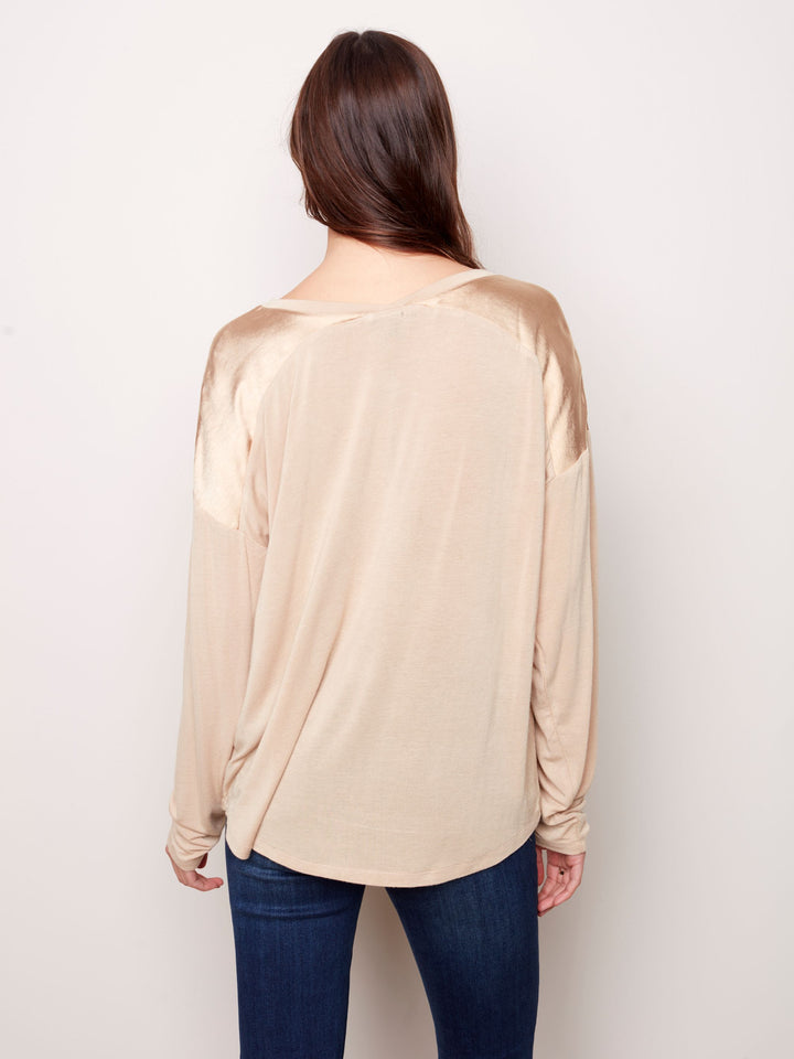 Charlie B Jersey Knit Top