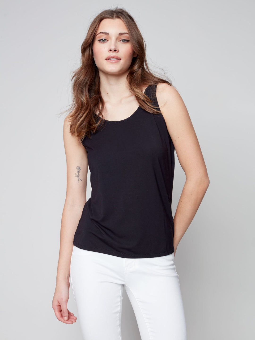 Charlie B Reversible Solid Bamboo Cami