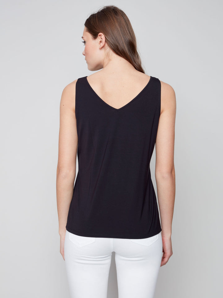 Charlie B Reversible Solid Bamboo Cami