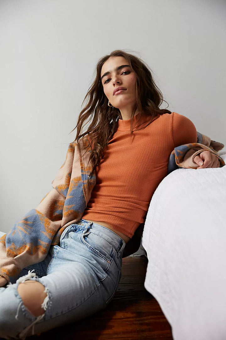 Free People Le haut Rickie