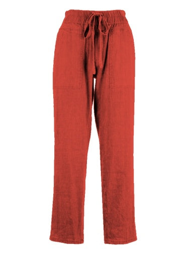 Kut Sandra - Pantalon smocké à cordon de serrage avec paquets de côtelettes de porc
