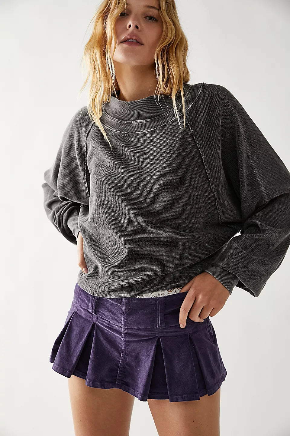 Free People Fun Times Rollkragenpullover