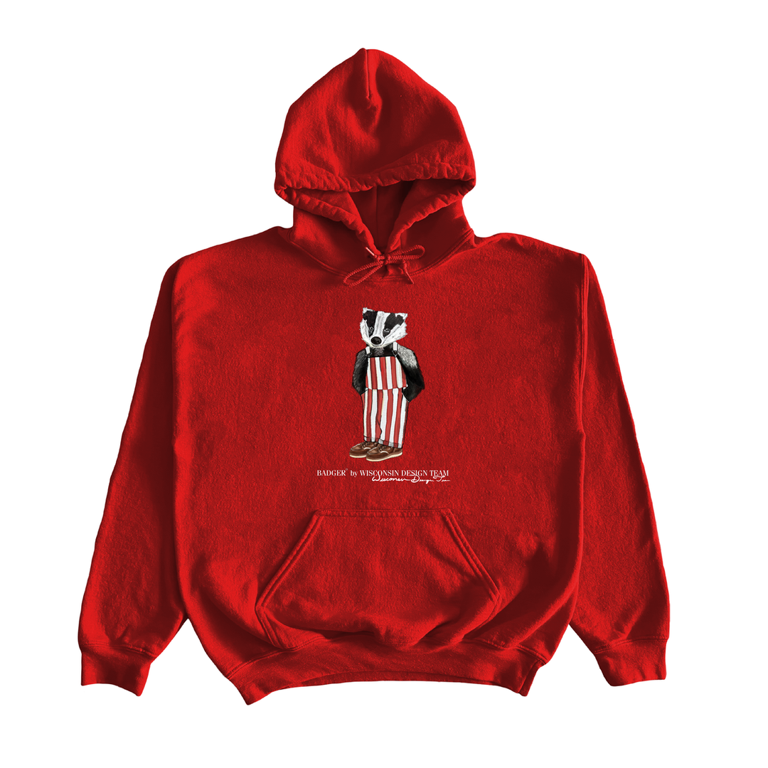 Wisconsin Design Team Badger Bear T2 Hoodie