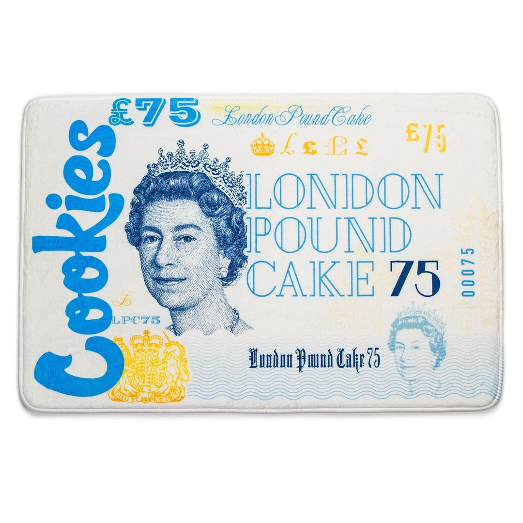 Cookies London Pound Rectangle Floor Rug
