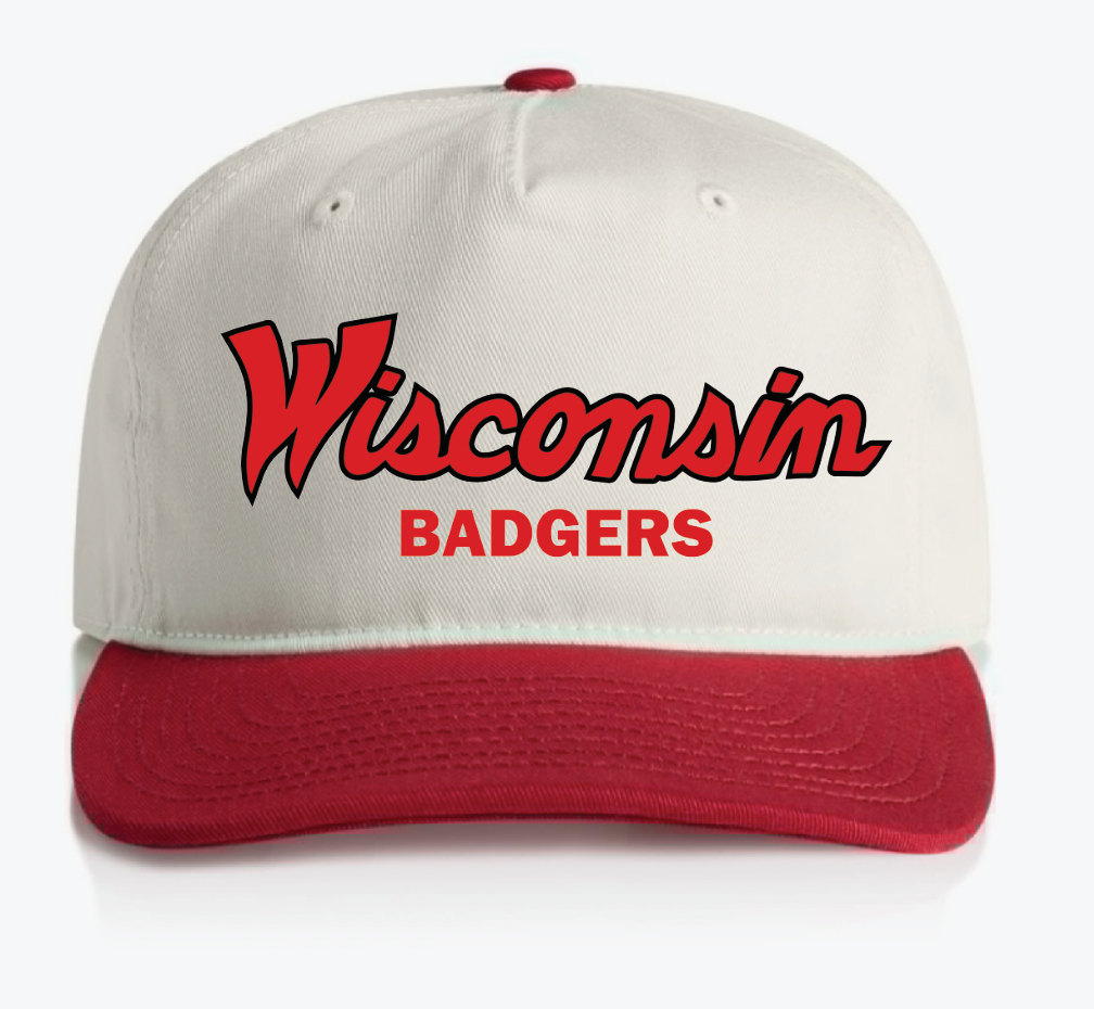 Wisconsin Design Team Badger Script Wisconsin Hat