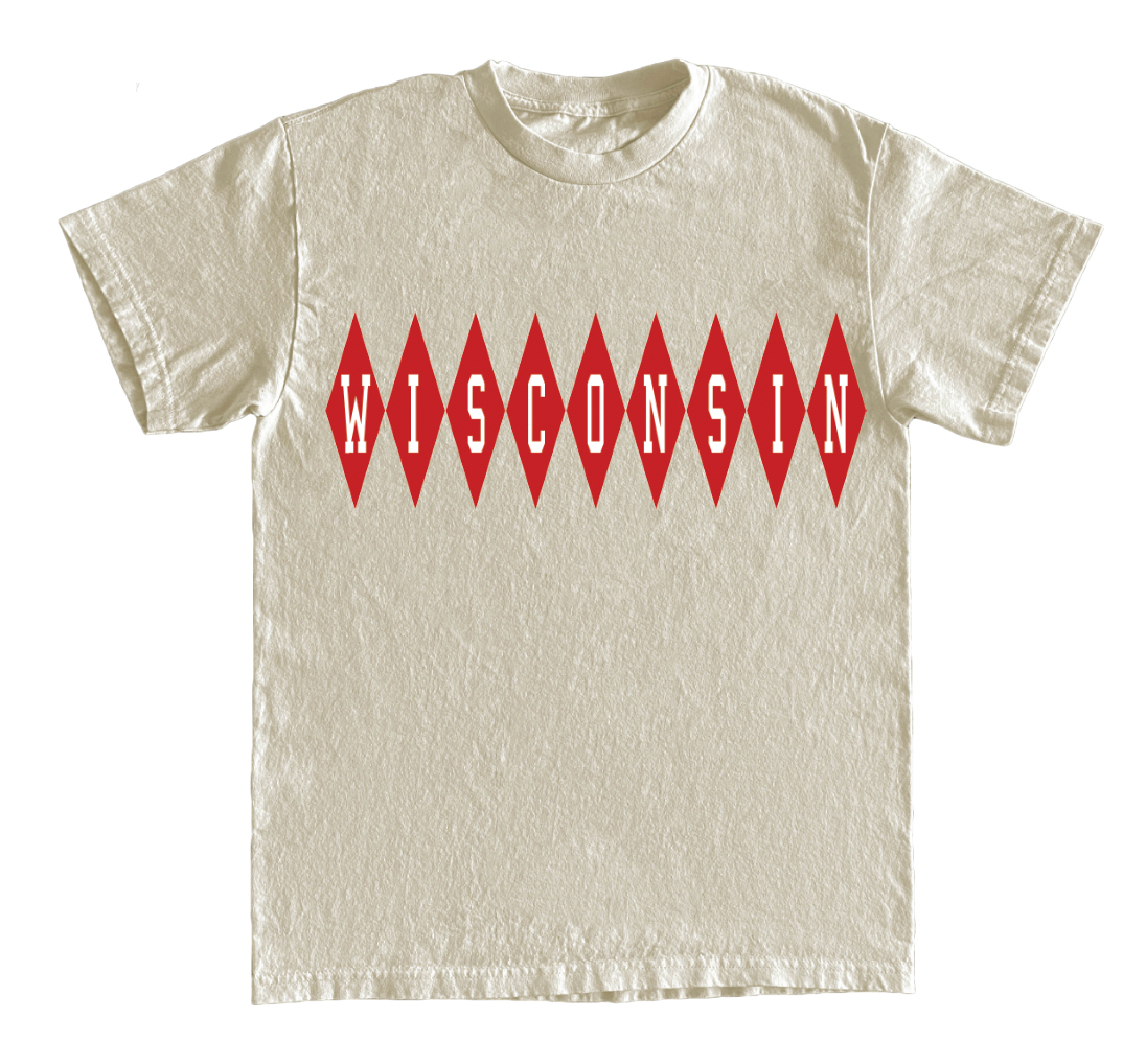 Wisconsin Design Team Badger Diamond Tee