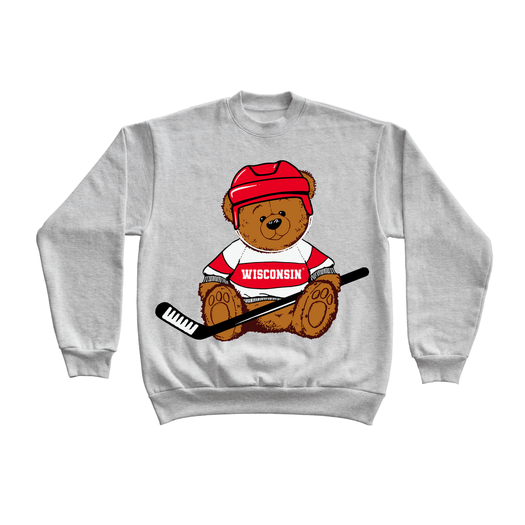 Wisconsin Design Team Badger Teddy Hockey Crew