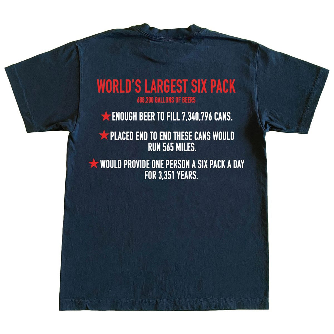 WDT x Dale's Oktoberfest Old Style 6 Pack Tee