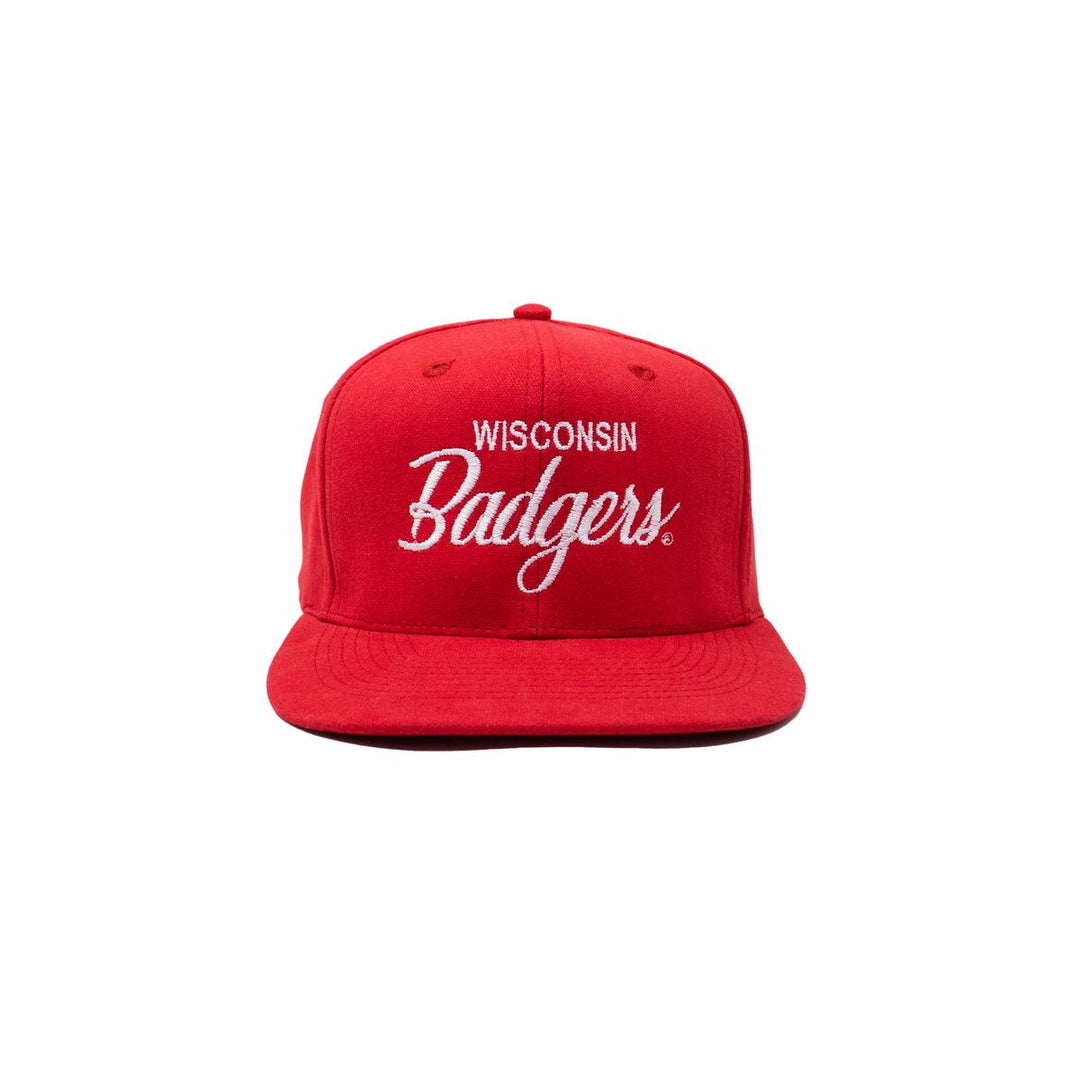Wisconsin Design Team Vintage Badger Cursive Cap