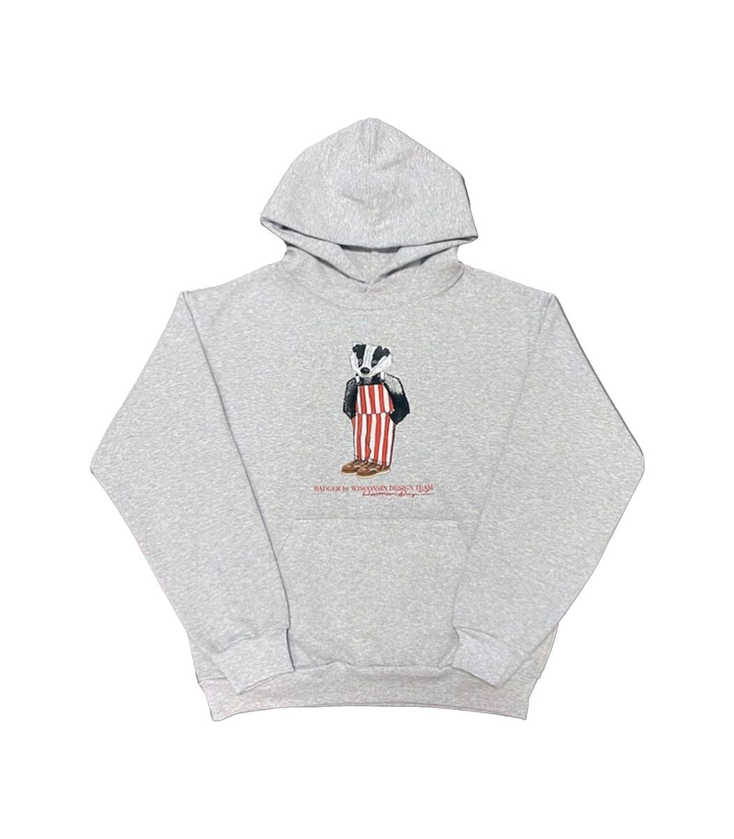 Wisconsin Design Team Badger Bear Hoodie