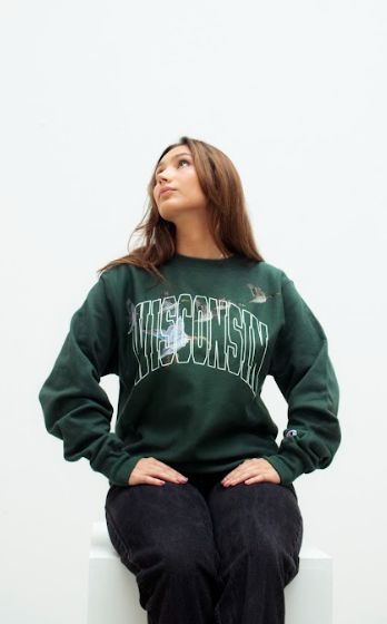 Wisconsin Design Team Duck Crewneck Sweatshirt
