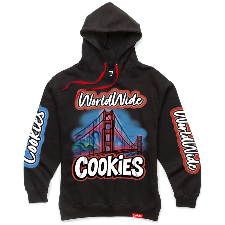 Cookies Worldwide Airbrush Pullover Hoodie