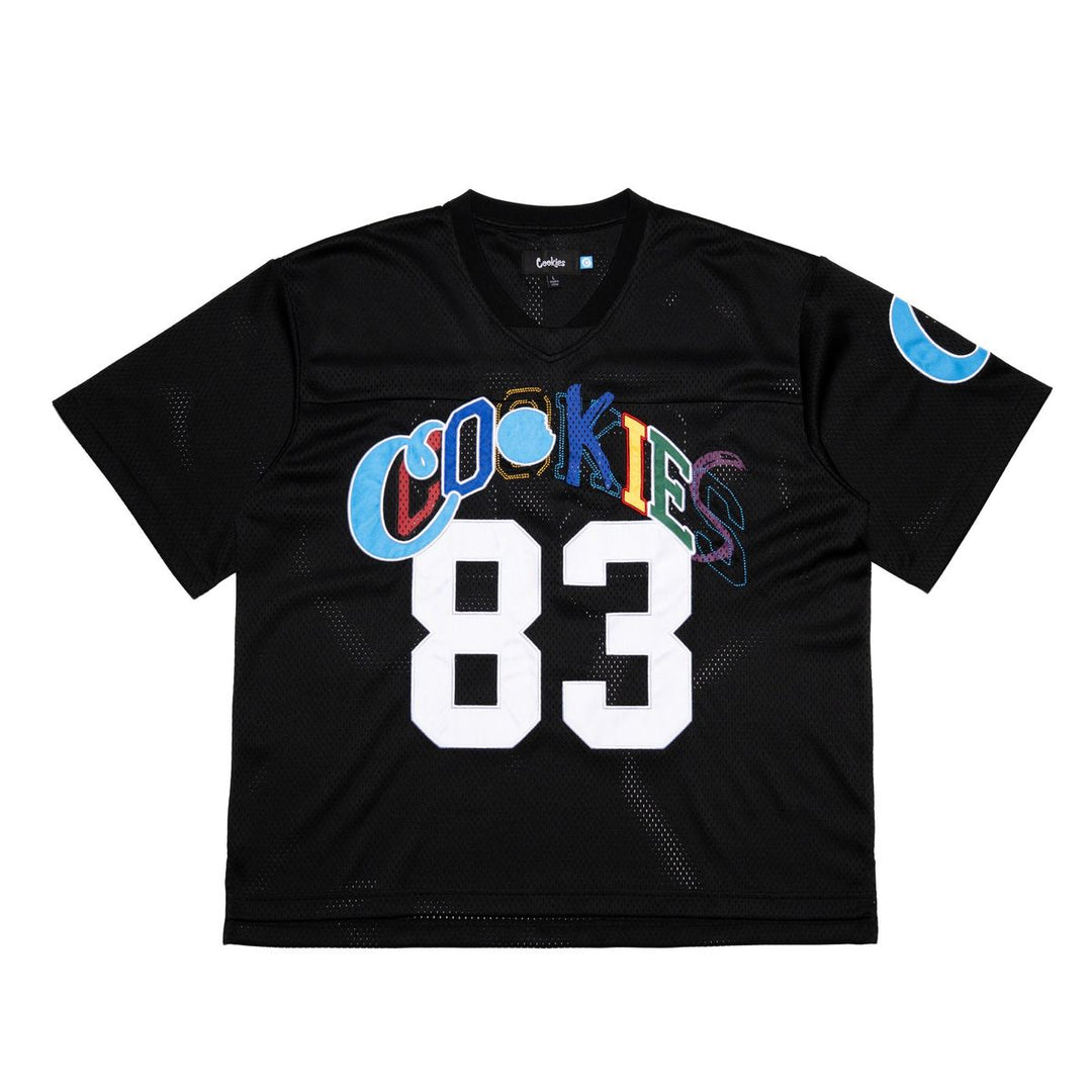 Cookies 83rd Batallion Mesh Football Jersey With Applique