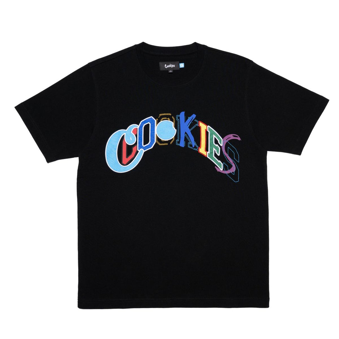 Cookies 83rd Batallion Short Sleeve Knit With Applique Tee