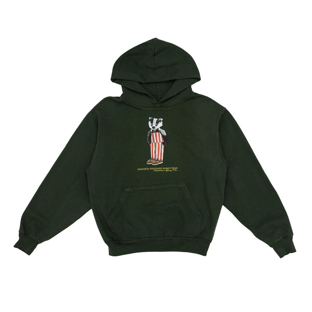 Wisconsin Design Team Badger Bear Hoodie