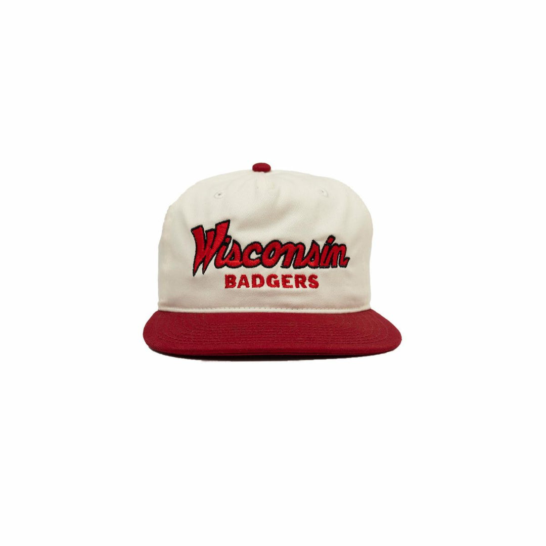 Wisconsin Design Team Badger Flat Brim Throwback Hat