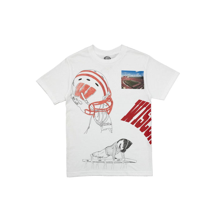Wisconsin Design Team Badger Gameday Collage Tee