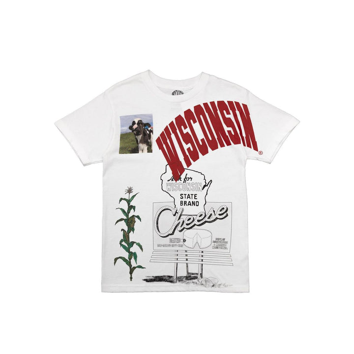 Wisconsin Design Team Badger Wisco Classic Collage Tee