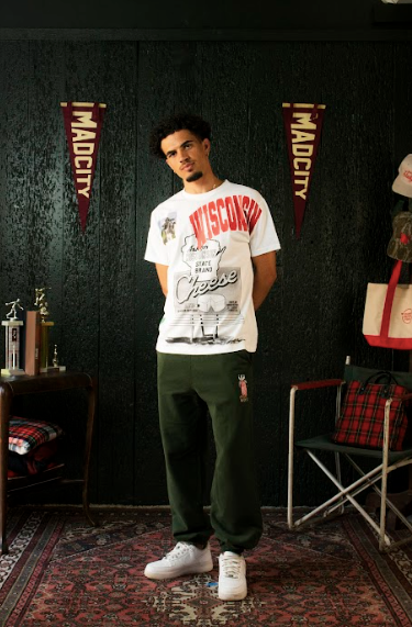 Wisconsin Design Team Badger Wisco Classic Collage Tee